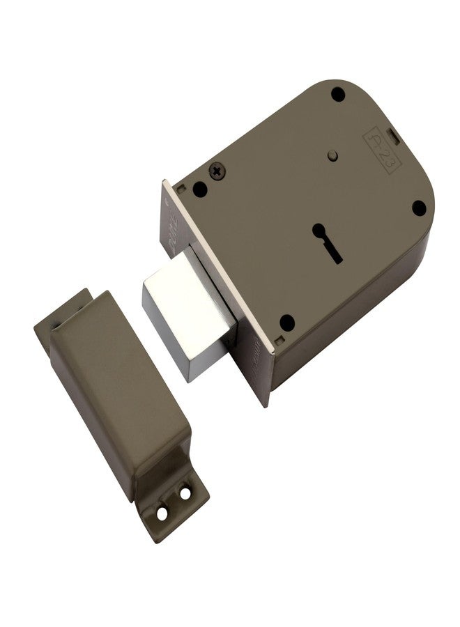 DUKE Door Lock Dyna Regular Heavy Main Door Lock with One Solid Hudka 6 Levers 100mm Double Action Locking with 2 Chrome Finish Keys - Image 4